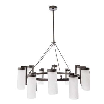 Arteriors - 89659 - 12 Light Chandelier - Ryder - English Bronze