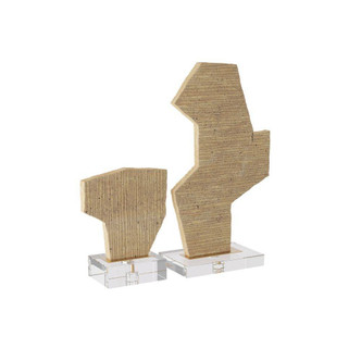 Arteriors - ASC17 - Sculptures Set of 2 - Bianchis - Sand