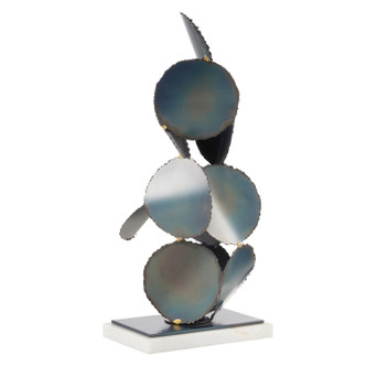 Arteriors - ASI05 - Sculpture - Kensey - Burnt Iron/White
