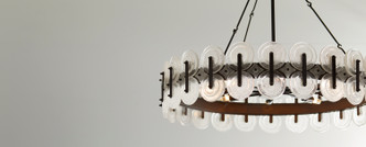 Rondelle Eight Light Chandelier (DK82001)