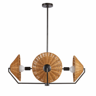 Coleman Four Light Chandelier (DMC23)