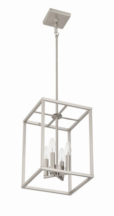 Signature Foyer Four Light Foyer Pendant (60634-BNK)