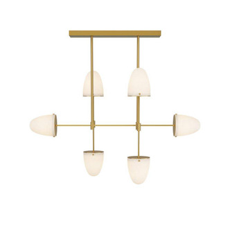 Arteriors - DRC06 - Chandelier - Alazani - Antique Brass