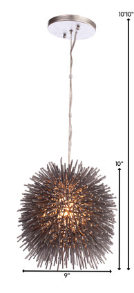 Urchin One Light Mini Pendant (169M01CH)