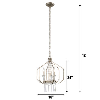 Barcelona Four Light Pendant (270P04TR)