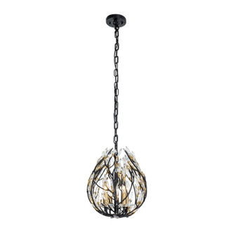 Bask Six Light Linear Pendant (271N06MBFG)