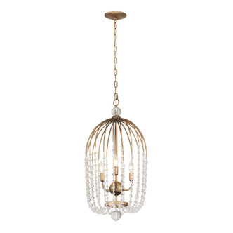 Varaluz - 343F03HG - Three Light Pendant - Voliere - Havana Gold
