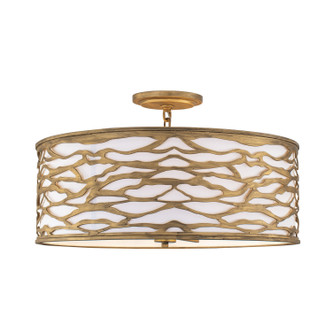 Kato Five Light Convertible Semi-Flush/Pendant (348S05HG)