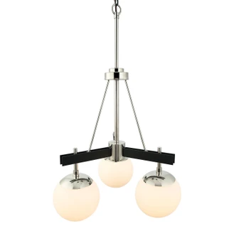 Allie Three Light Chandelier (352C03BLPN)
