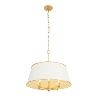 Coco Six Light Pendant (364P06MWFG)