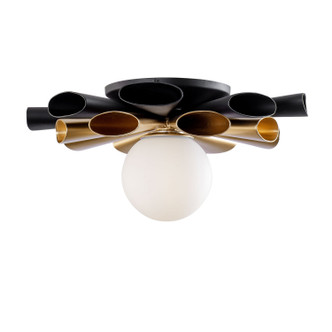 Daphne LED Convertible Flush Mount/Wall Sconce (372S01SMBFG)