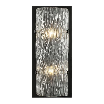 Morgan Two Light Wall Sconce (376W02BL)