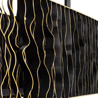 Estela Five Light Linear Pendant (380N05MBFG)