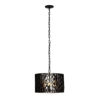 Estela Three Light Pendant (380P03MBFG)