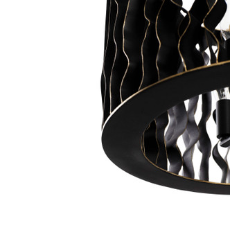 Estela Three Light Pendant (380P03MBFG)