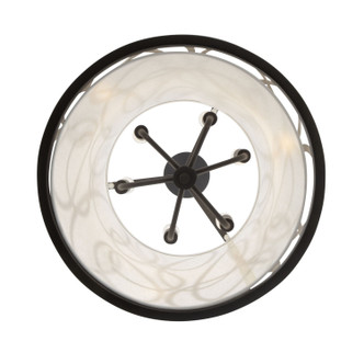 Scribble Six Light Foyer Pendant (381F06MBAR)