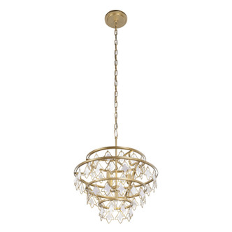 Fleur Four Light Chandelier (386C04FG)