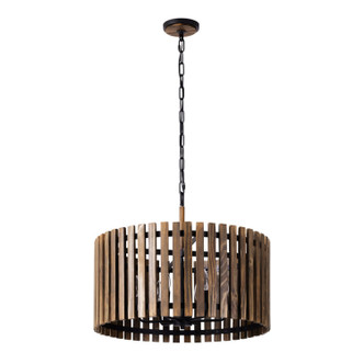 Suratto Six Light Pendant (387P06MBW)