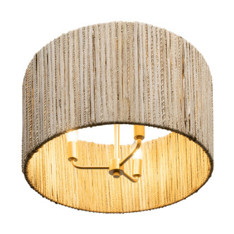 Jacob's Ladder Three Light Semi-Flush Mount (391S03FG)