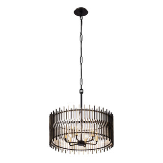 Park Row Six Light Pendant (393P06MBFG)