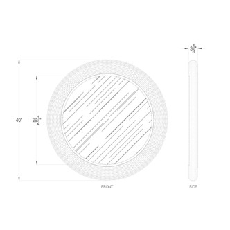 Athena Mirror (457MI40FGN)