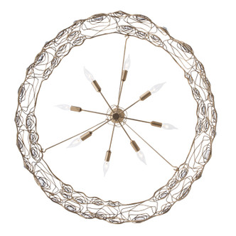 Ethereal Rose Eight Light Chandelier (500C08HGOB)