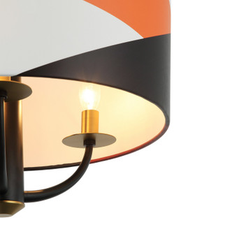 Patchwork Three Light Pendant (501P03BLSB)