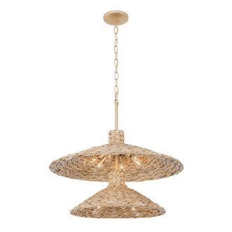 Hilton Head Nine Light Pendant (502P09FGN)