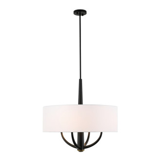 Patchwork Four Light Pendant (503P04BLSB)