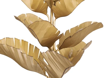 Banana Leaf Nine Light Chandelier (901C09GO)