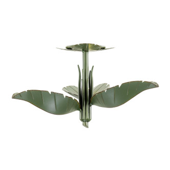 Banana Leaf Three Light Semi-Flush Mount (901S03)