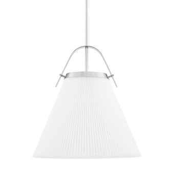 Hudson Valley - 9624-PN - One Light Pendant - Aldridge - Polished Nickel