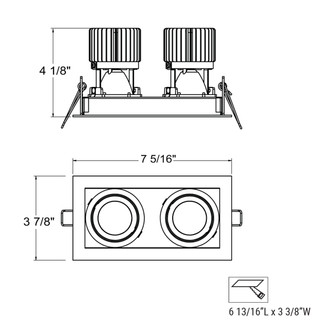 Amigo LED Recessed Fixture (31763-35-023)