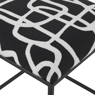 Twists And Turns Accent Stool (23690)