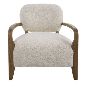 Uttermost - 23772 - Accent Chair - Telluride - Solid Oak Tapered