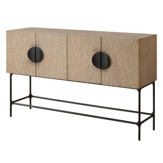 Uttermost - 24437 - Cabinet - Lunar - Solid Black Iron