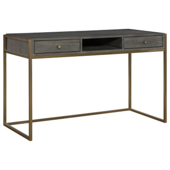 Uttermost - 25201 - Desk - Taja - Stainless Steel