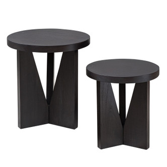 Uttermost - 25467 - Nesting Tables S/2 - Nadette - Dark Espresso