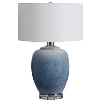 Uttermost - 28435-1 - One Light Table Lamp - Blue Waters - Polished Nickel