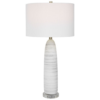 Uttermost - 30004-1 - One Light Table Lamp - Levadia - Brushed Nickel