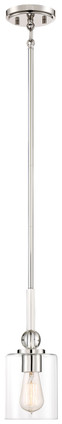 Minka-Lavery - 3070-613 - One Light Mini Pendant - Studio 5 - Polished Nickel