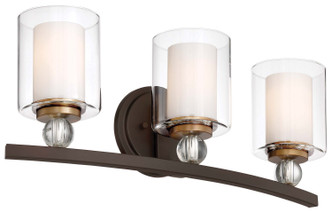 manufacturer_finish:Painted Bronze w/Natural Brushed Brass|manufacturer_glass:Clear Glass