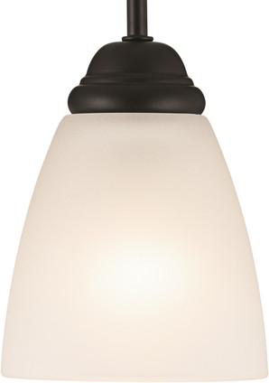 Jolie One Light Mini Pendant (43640BK)