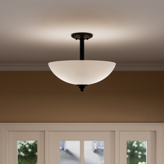 Jolie Two Light Pendant/Semi Flush (43641BK)