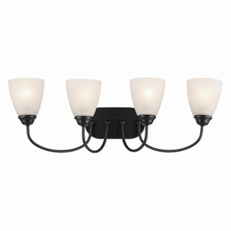 Jolie Four Light Bath (45640BK)
