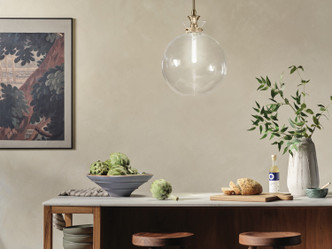 Laria One Light Pendant (52779CPZCLR)