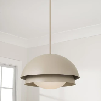 manufacturer_finish:Taupe|manufacturer_glass:Soft White Glass/Taupe Metal Shade