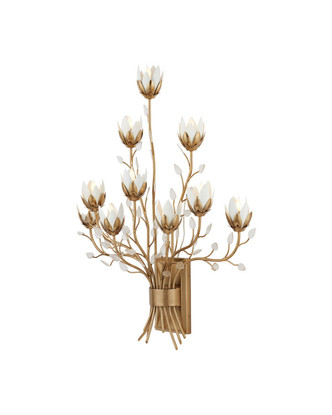 Star Magnolia Ten Light Wall Sconce (5000-0299)