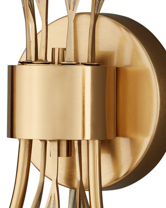 Foliatura Two Light Wall Sconce (5000-0301)
