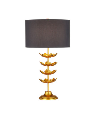 Currey and Company - 6000-1056 - One Light Table Lamp - Awakening - Gold Leaf